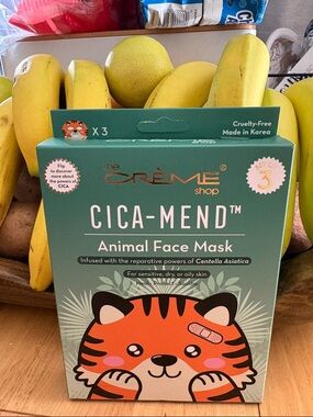 Cica-Mend Animal Face Mask - Green
